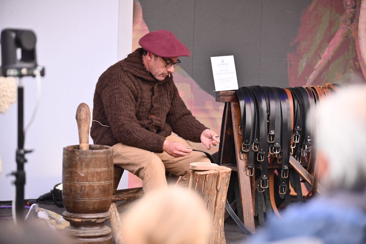 La gastronomía, los emprendedores y la música animaron una nueva jornada de Santa Cruz en la Expo Rural de Palermo