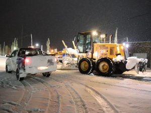 Vialidad Provincial intensifica el despeje de rutas y la asistencia ante el temporal de nieve 