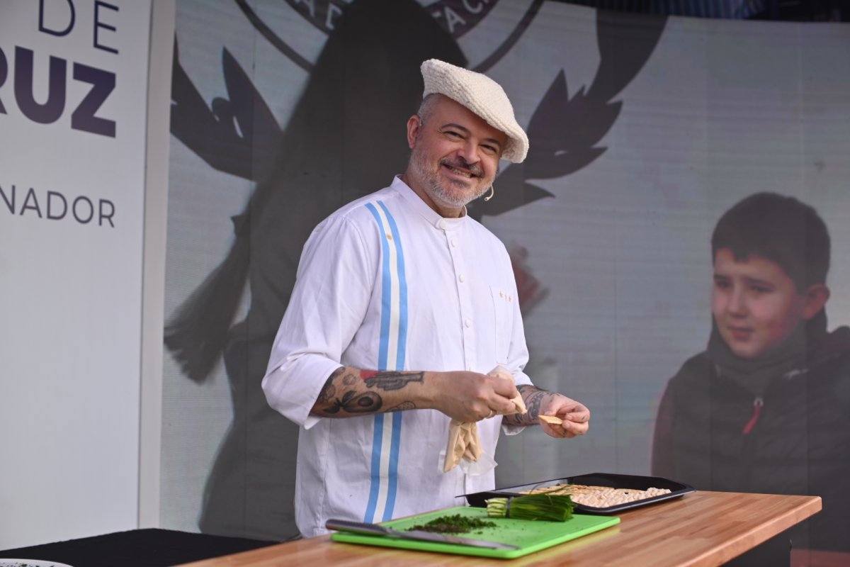 El Gordo Cocina llev&oacute; los sabores de Santa Cruz al escenario de la Expo Rural de Palermo