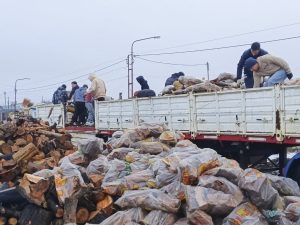  Continúa la logística de leña y el acompañamiento integral a familias de Río Gallegos