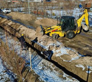 Juan Carlos Berasaluce supervisó obras en Pico Truncado y gestionó para ampliar el servicio de gas 