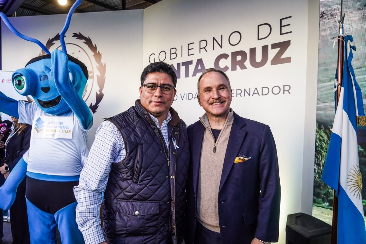 Peter Lamelas en la presentaci&oacute;n de Winter Swimming World Cup 2026: "Espero visitar Santa Cruz"