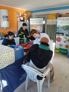 Política territorial y Estado presente: acercan servicios a familias de la zona de chacras de Puerto Deseado