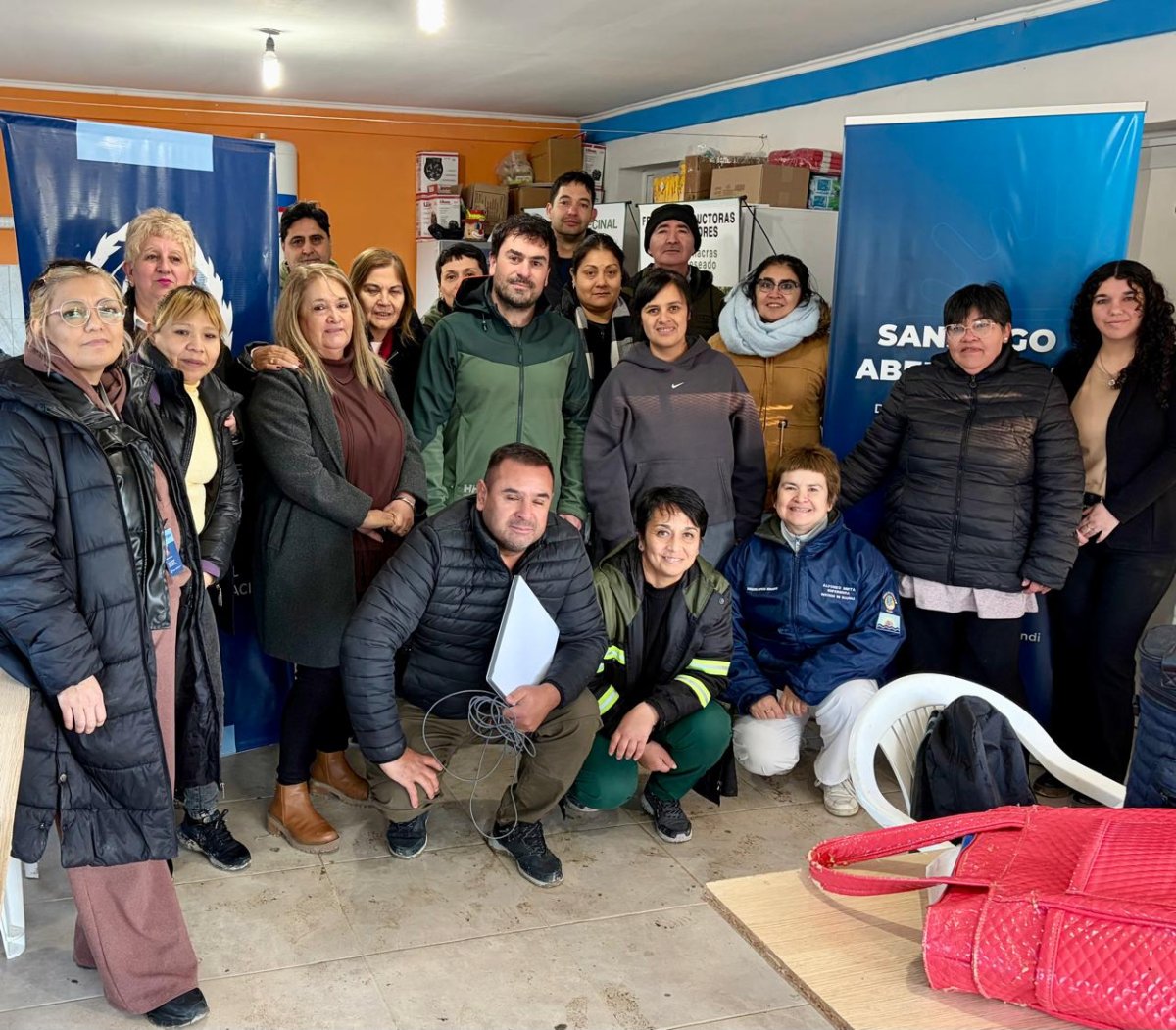 Política territorial y Estado presente: acercan servicios a familias de la zona de chacras de Puerto Deseado