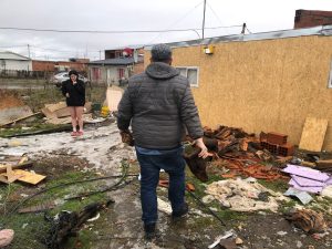 Gobierno Provincial: amplio operativo territorial y de contingencia ante las inclemencias del tiempo en Río Gallegos 