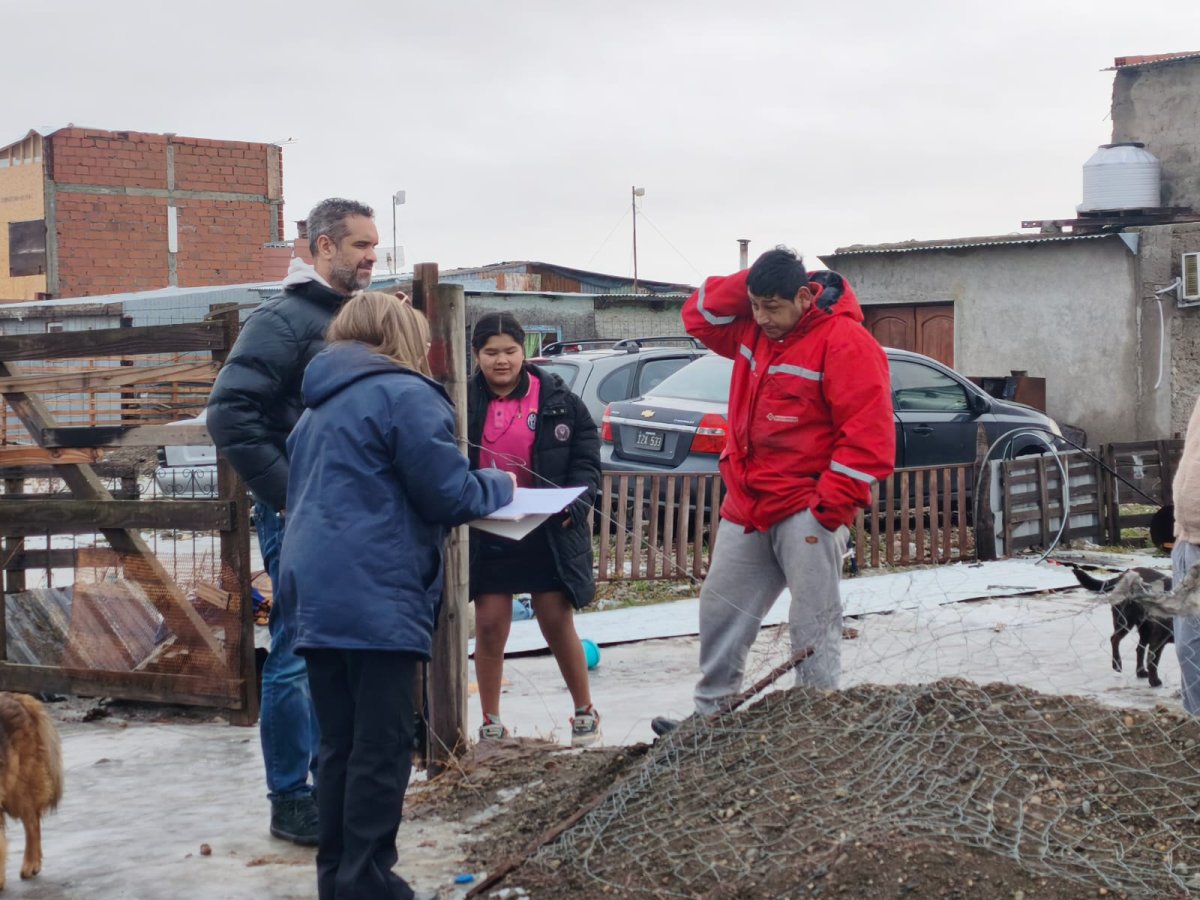Gobierno Provincial: amplio operativo territorial y de contingencia ante las inclemencias del tiempo en Río Gallegos