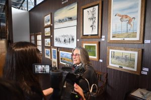 Con arte e identidad patagónica, Sharon Bárcena emocionó al público en la Expo Rural de Palermo