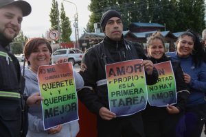 #EnAmorASantaCruz llegó a  El Calafate