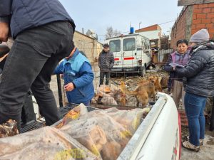 El Gobierno Provincial refuerza la asistencia a familias afectadas por el deshielo y la lluvia con un amplio despliegue territorial