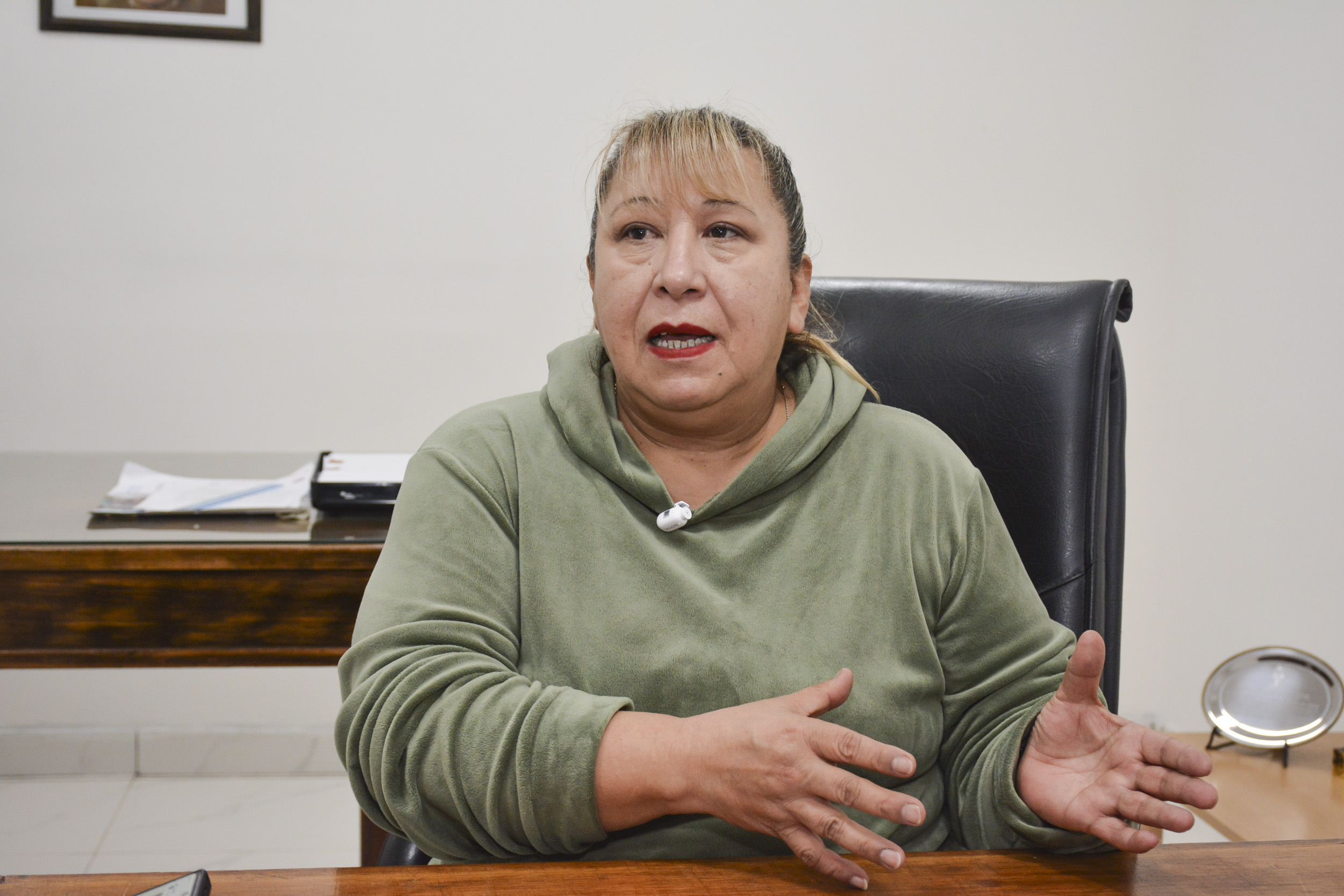 Sandra Gordillo, subsecretaria de Protección Civil