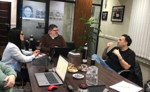 Provincia se reunió con la Municipalidad de Las Heras en otra mesa de trabajo técnica 