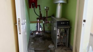 Avanzan las obras integrales de calefacción en el CPES N°42 y la EPP N°88