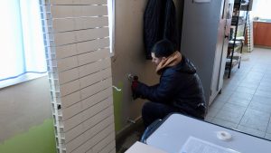 Avanzan las obras integrales de calefacción en el CPES N°42 y la EPP N°88
