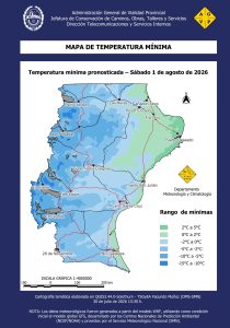 Santa Cruz se prepara para un fin de semana con nevadas y temperaturas bajo cero