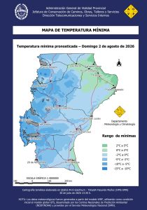 Santa Cruz se prepara para un fin de semana con nevadas y temperaturas bajo cero