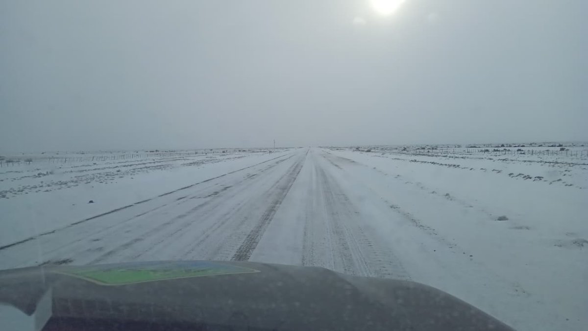 Ruta Nacional 3, kilómetro 2545, zona cercana a Güer Aike.