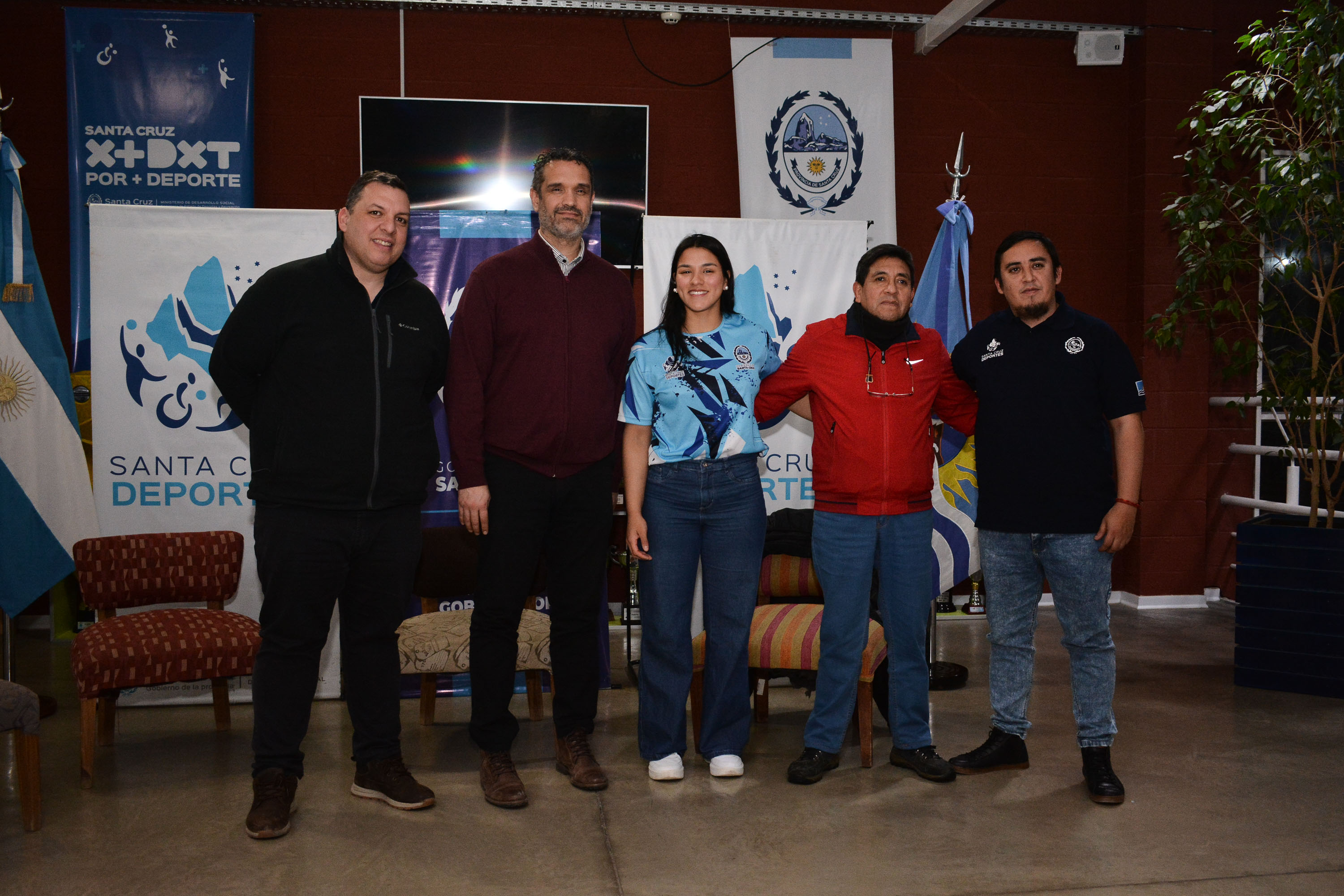 Deportes recibió a la judoca santacruceña Joaquina Nieto de cara a nuevos desafíos internacionales