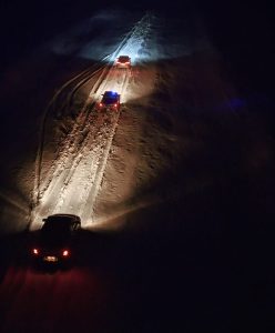 Presidente de Vialidad Provincial participó de un operativo de rescate sobre la Ruta Nacional N.º 288