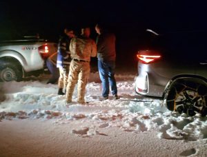 Presidente de Vialidad Provincial participó de un operativo de rescate sobre la Ruta Nacional N.º 288