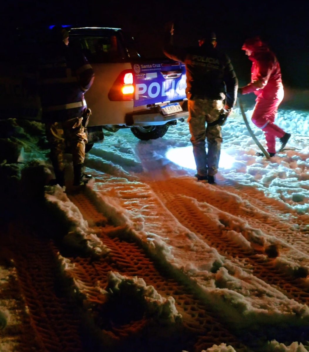Presidente de Vialidad Provincial participó de un operativo de rescate sobre la Ruta Nacional N.º 288