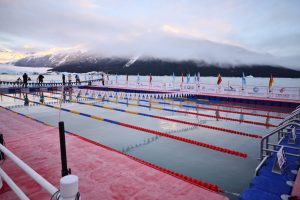 Santa Cruz inauguró la Winter Swimming World Cup 2026 y volvió a mostrar al mundo el Glaciar Perito Moreno