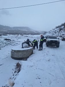 Operativo integral en Río Turbio: intensifican tareas para asegurar el suministro de agua potable 