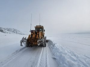 Intensos operativos de despeje y salado para garantizar la transitabilidad en la red vial provincial