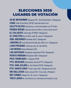 Elecciones de vocales 2026: ya se puede consultar el lugar de votación en el padrón definitivo