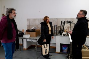 Continúa el relevamiento técnico en Perito Moreno junto al INET y la Fundación Banco Santa Cruz