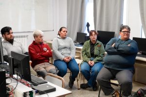 Continúa el relevamiento técnico en Perito Moreno junto al INET y la Fundación Banco Santa Cruz