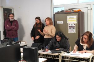 Continúa el relevamiento técnico en Perito Moreno junto al INET y la Fundación Banco Santa Cruz