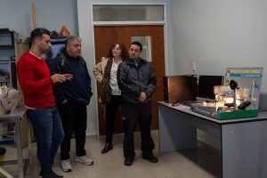 Relevan laboratorios de Río Gallegos para optimizar y fortalecer las prácticas de la Escuela Industrial en Procesos Energéticos