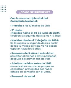 Caleta Olivia: Salud intensifica la vigilancia epidemiológica ante un caso sospechoso de sarampión