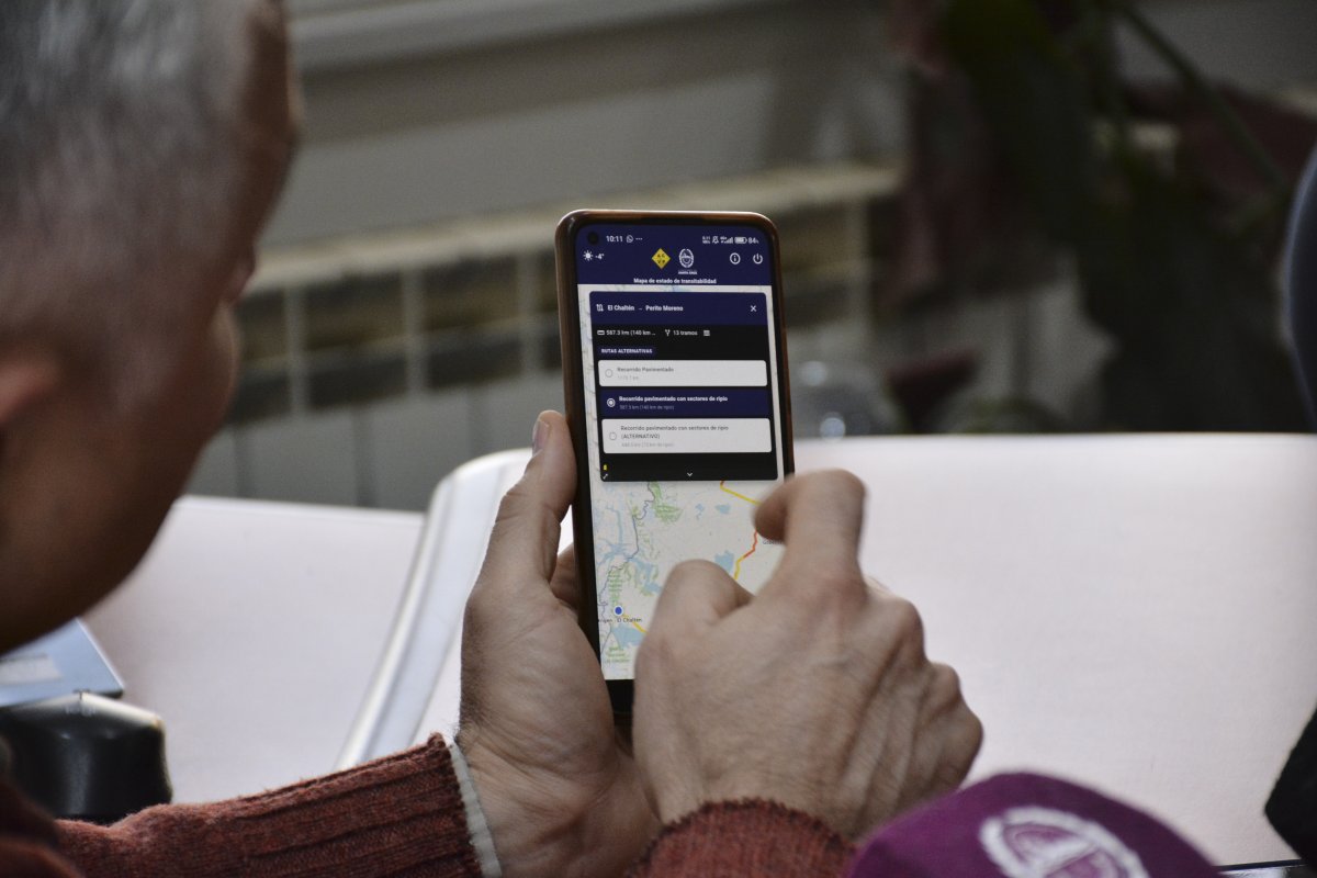 La Administración General de Vialidad Provincial lanzó una aplicación móvil para el estado de los caminos