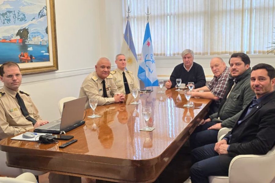 Klimenko se reunió con autoridades de Pesca de Chubut y Río Negro