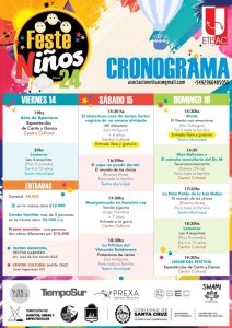 Llega una nueva edición del Fes.Te.Niños al Centro Cultural Santa Cruz
