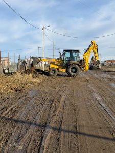 Distrigas continúa con las obras de extensión de redes de gas pese a las condiciones climáticas