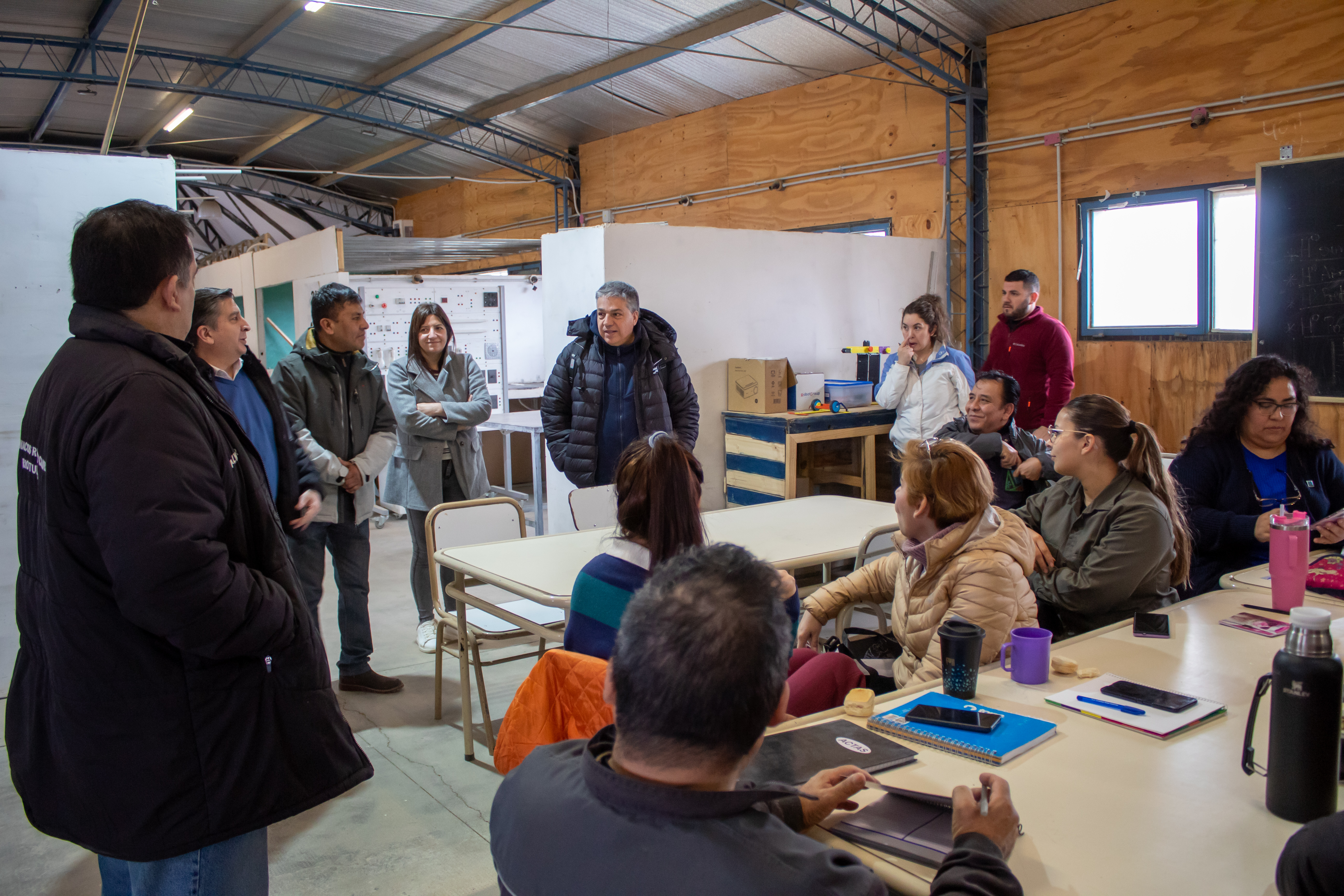 Alianza clave para la Educación Técnica: El CPE, el INET y la FBSC relevaron la EIPE de 28 de Noviembre