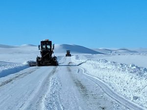 Distrito Vial Gobernador Gregores culminó las tareas de despeje en las Rutas Provinciales 