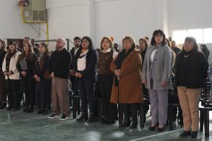 La comunidad educativa del Colegio Provincial de Educación Secundaria N° 6 de Caleta Olivia celebró su 64° aniversario