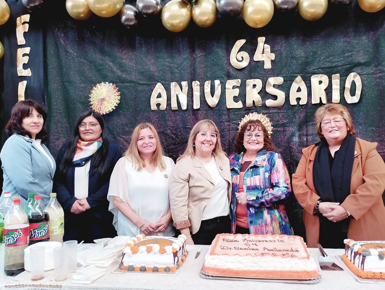 La comunidad educativa del Colegio Provincial de Educación Secundaria N° 6 de Caleta Olivia celebró su 64° aniversario