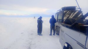 Vialidad Provincial intensifica los trabajos de despeje de nieve y prevención de hielo en las rutas santacruceñas