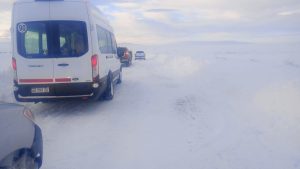Vialidad Provincial intensifica los trabajos de despeje de nieve y prevención de hielo en las rutas santacruceñas