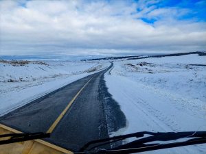 Vialidad Provincial intensifica los trabajos de despeje de nieve y prevención de hielo en las rutas santacruceñas