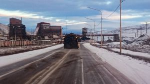 Vialidad Provincial intensifica los trabajos de despeje de nieve y prevención de hielo en las rutas santacruceñas