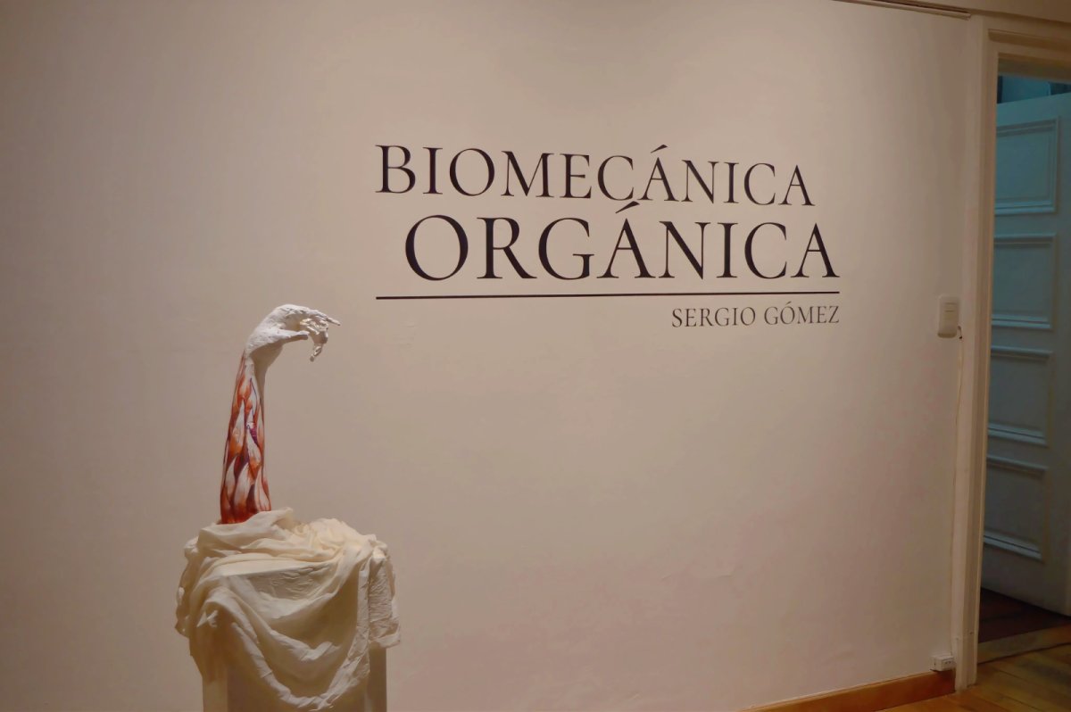 Inauguraron la muestra "Biomecánica Orgánica" de Sergio Gómez en el Museo Minnicelli