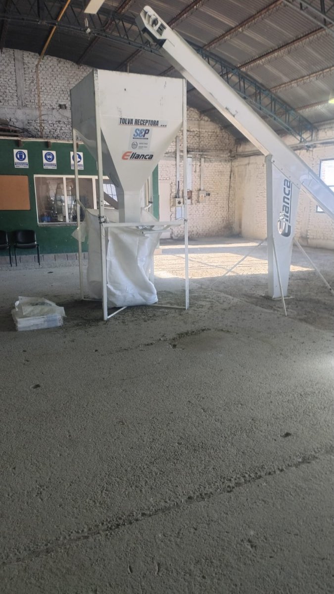 La nueva planta peletizadora res comenzó las pruebas para producir alimento ovino