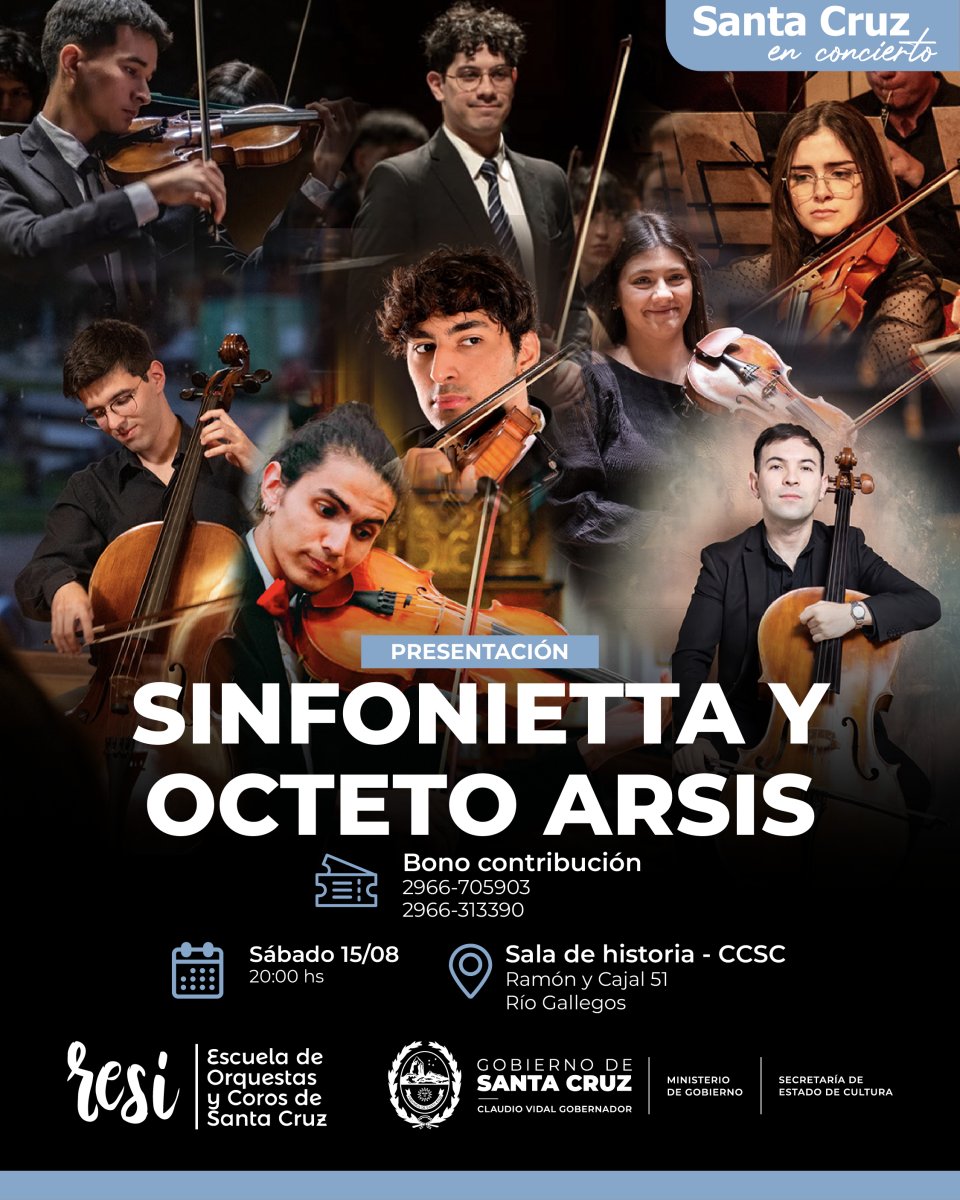 Santa Cruz en Concierto recibe a Juan Villarreal y al Octeto Arsis