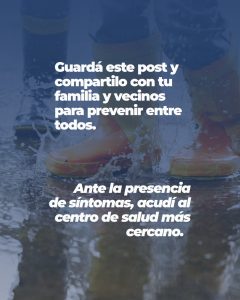 Leptospirosis: Recomendaciones para prevenir el contagio