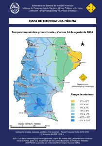 Santa Cruz se prepara para un fin de semana con lluvias y temperaturas bajo cero